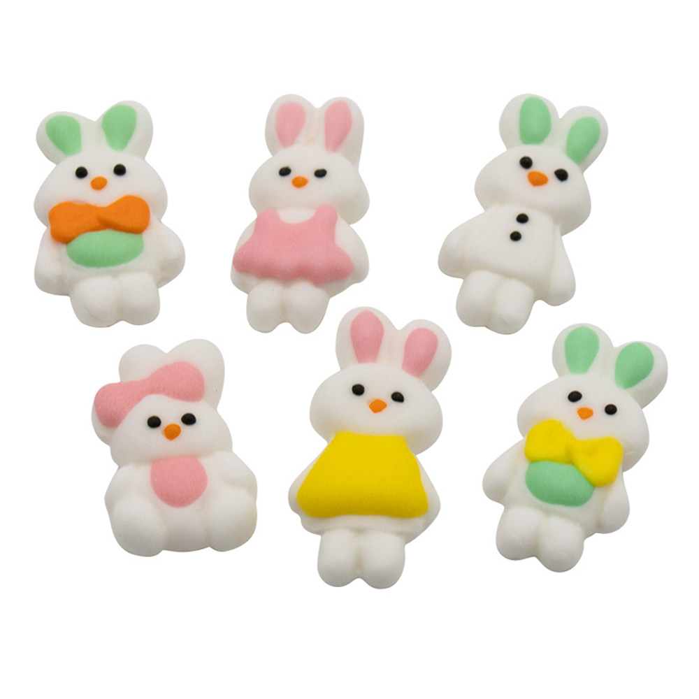 Wilton Pastel Bunnies Icing Decorations, Set of 12 image 2