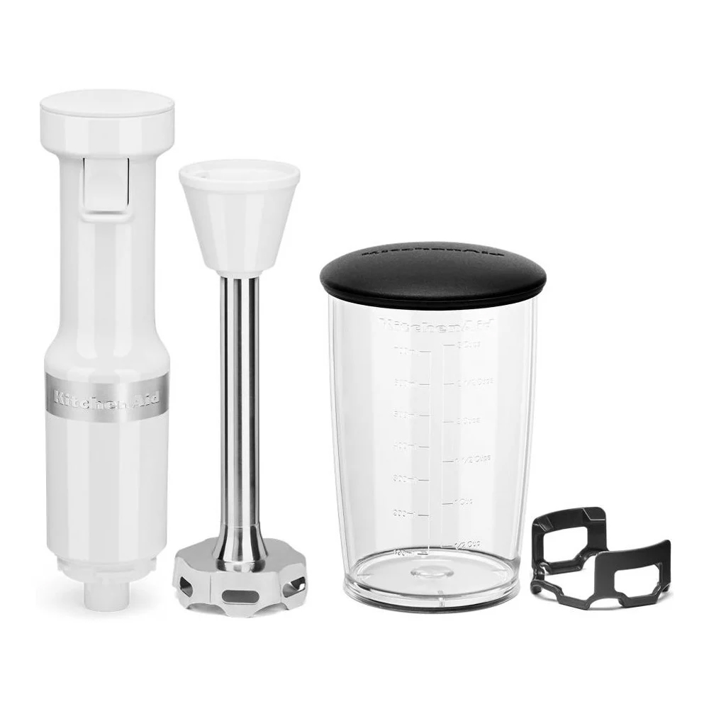 Kitchen Aid White Variable Speed Corded Hand Blender image 2