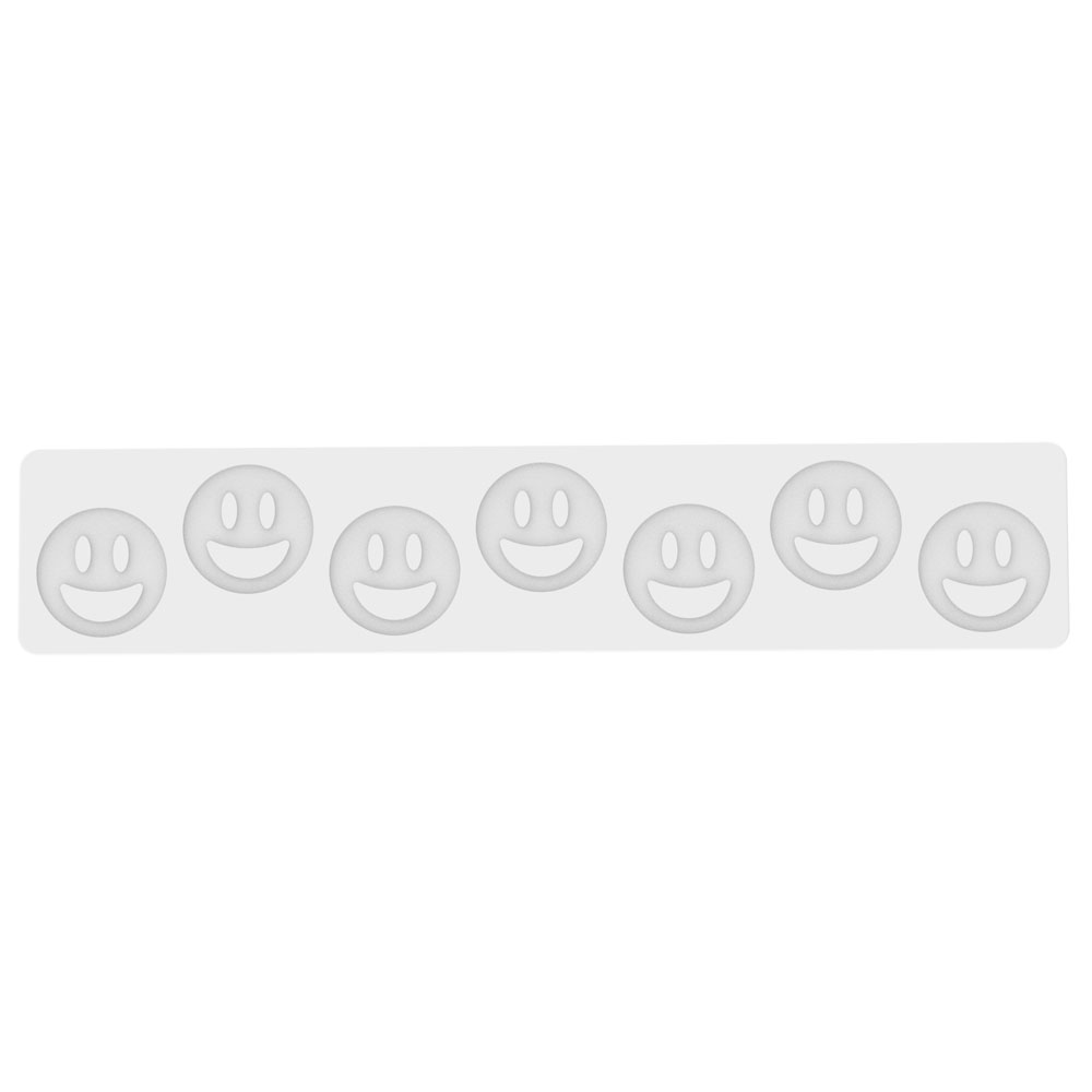 Silikomart SORRISO Silicone Smile Decor Mold, 7 Cavities image 1