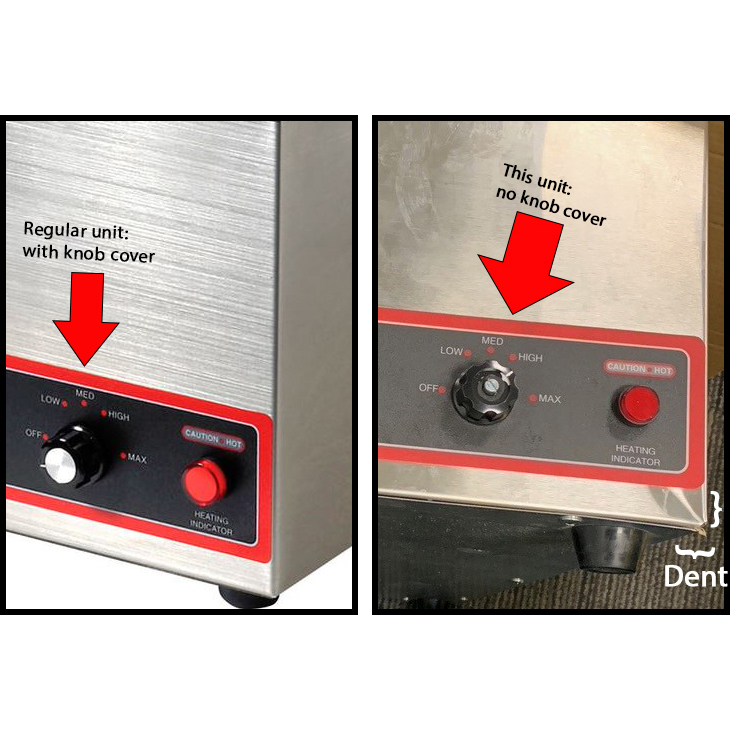 Winco Electric Countertop Food Warmer FW-S500, Open Box image 1