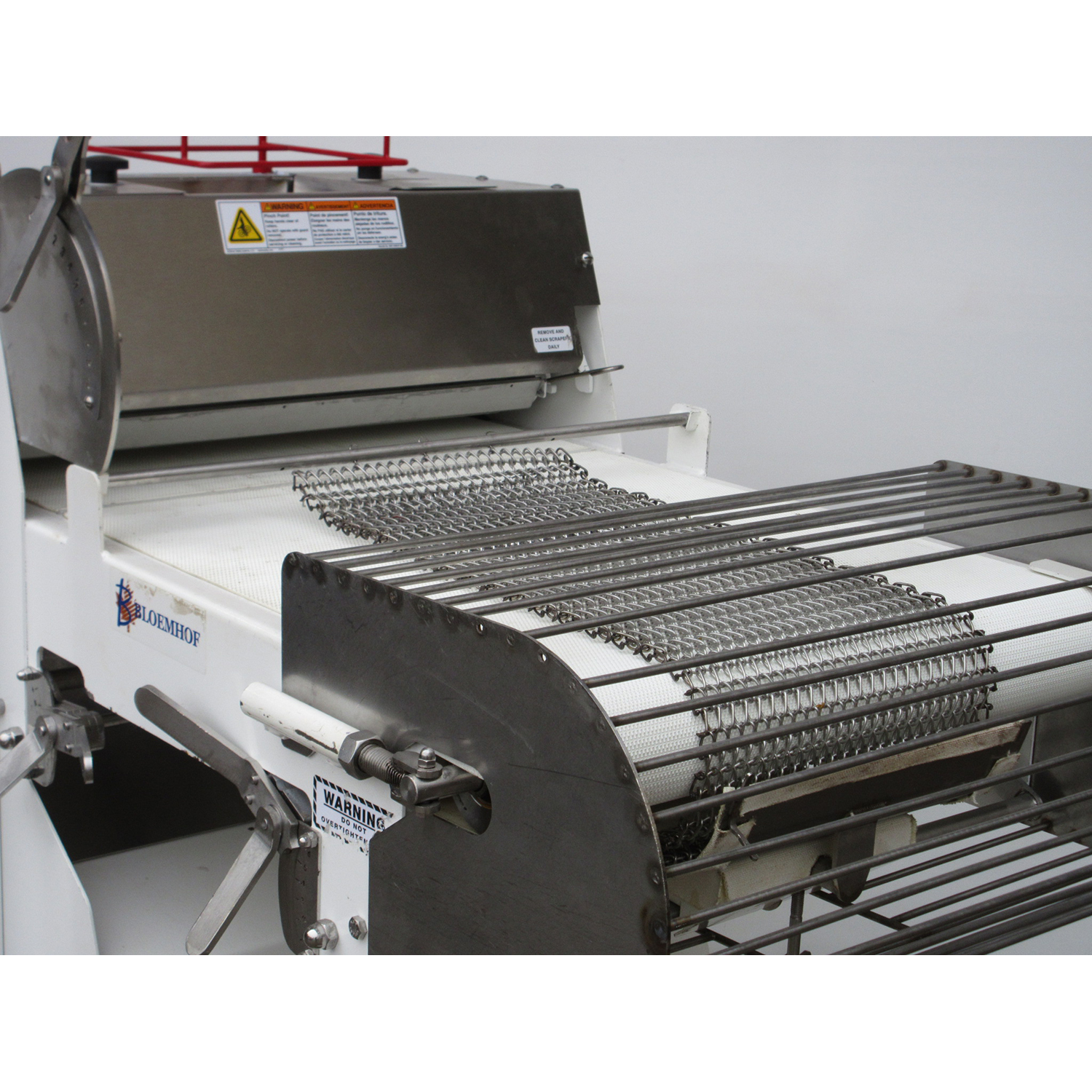 Bloemhof 860L Bread Moulder, Includes 2 Pressure Plates, Used Excellent Condition image 1