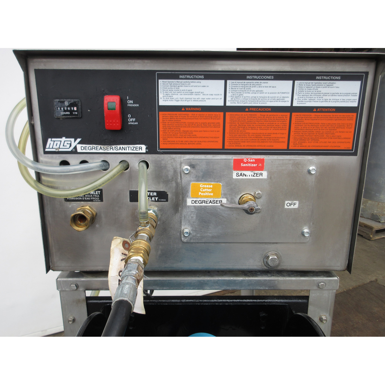 Hotsy 1710 Electric Cold Water Pressure Washer, Used Excellent Condition image 2