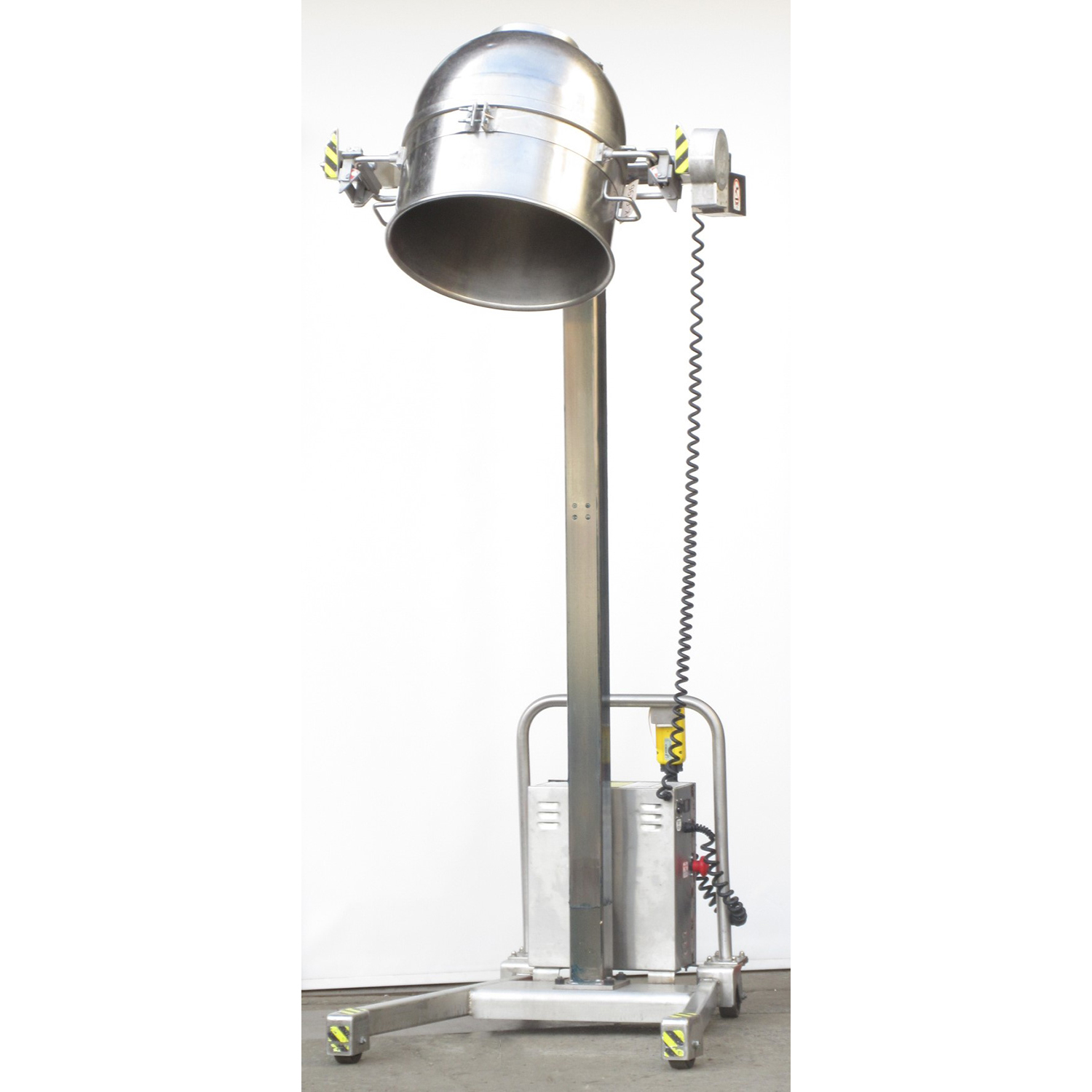 Savage Bros 0712SS Stainless Steel Hydraulic Mixer Bowl Lift Truck, Used Excellent Condition image 3