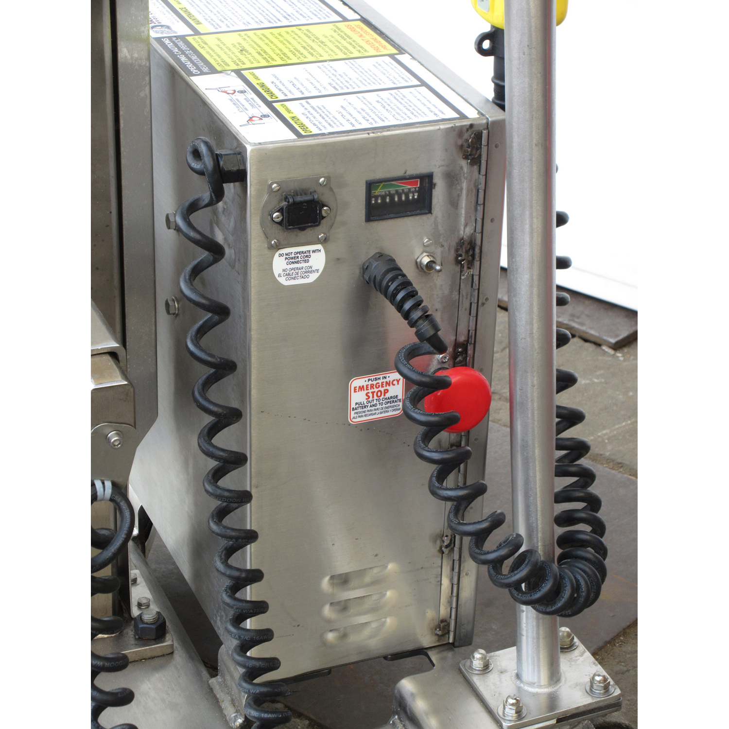 Savage Bros 0712SS Stainless Steel Hydraulic Mixer Bowl Lift Truck, Used Excellent Condition image 5