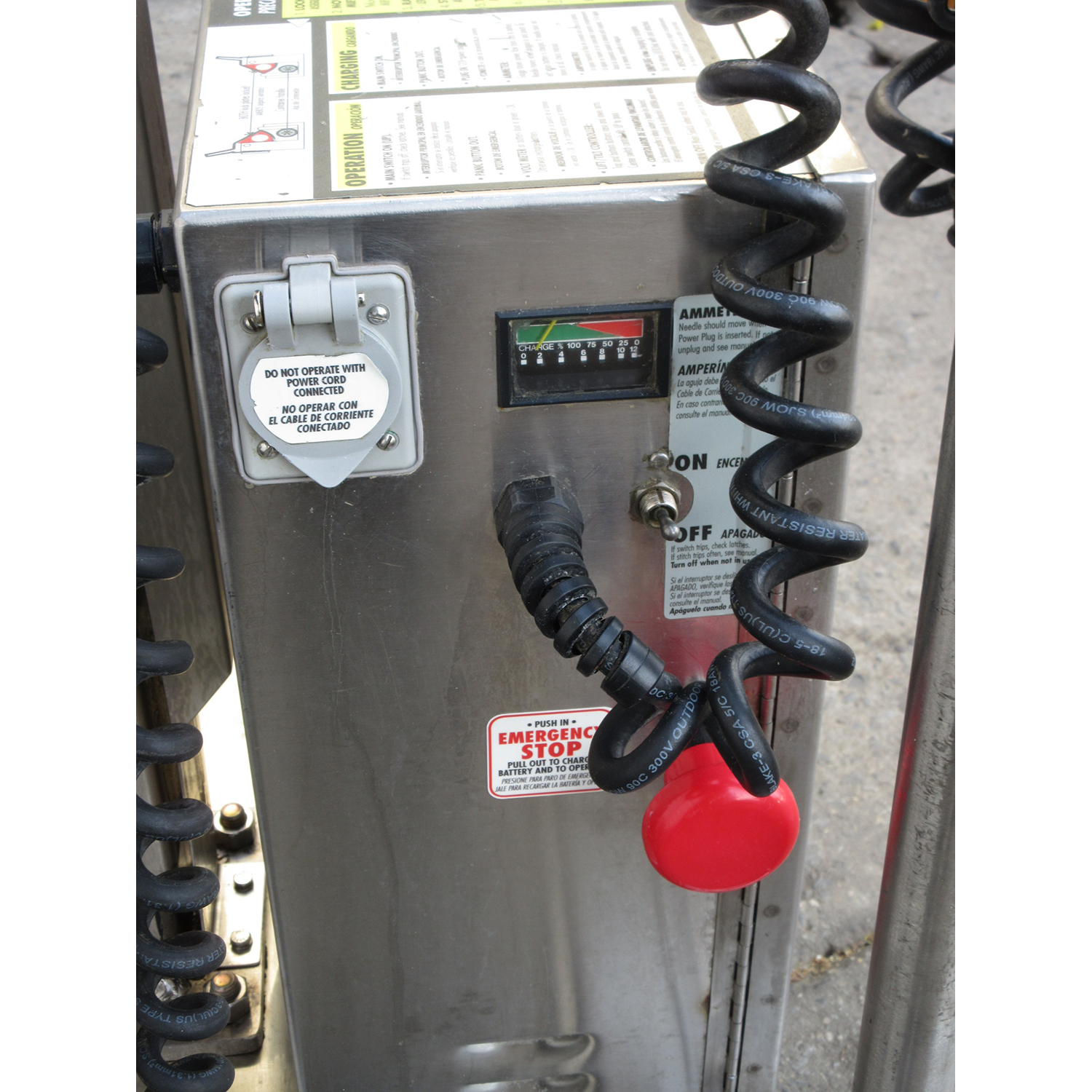 Savage Bros 0712SS Stainless Steel Hydraulic Mixer Bowl Lift Truck, Used Excellent Condition image 4