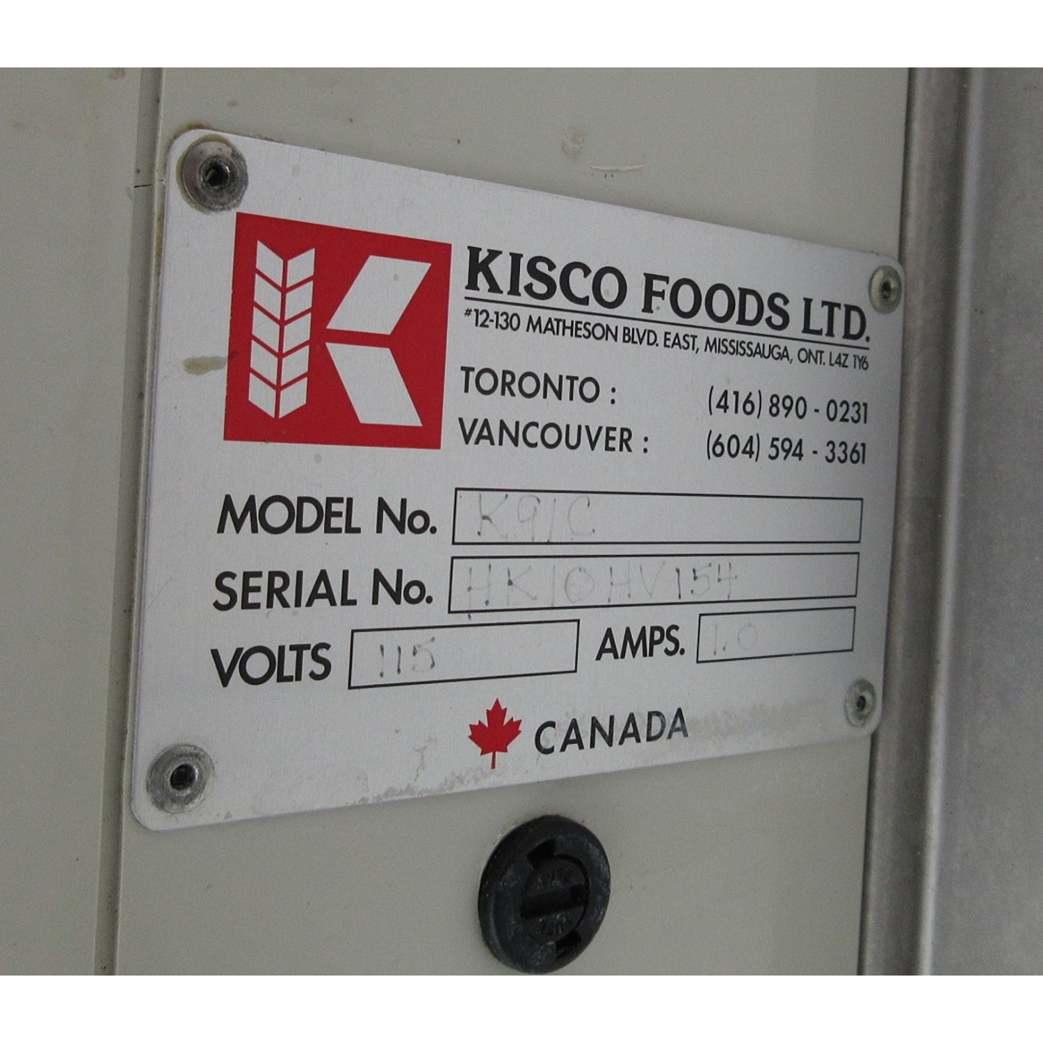 Kismo K91C Electric Water Temp. Mixer & Meter, Used Excellent Condition image 2