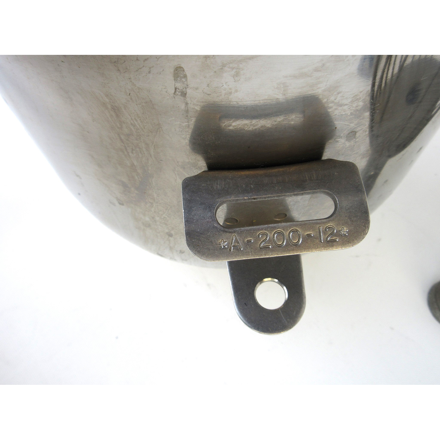 Hobart 00-295644 12 Quart Bowl, Hook & Whip For A200 Mixer, Used Excellent Condition image 1