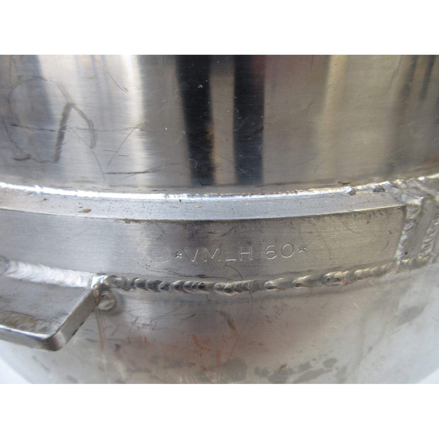 60 Quart Jacketed Bowl For Hobart Mixer, Used Excellent Condition image 4