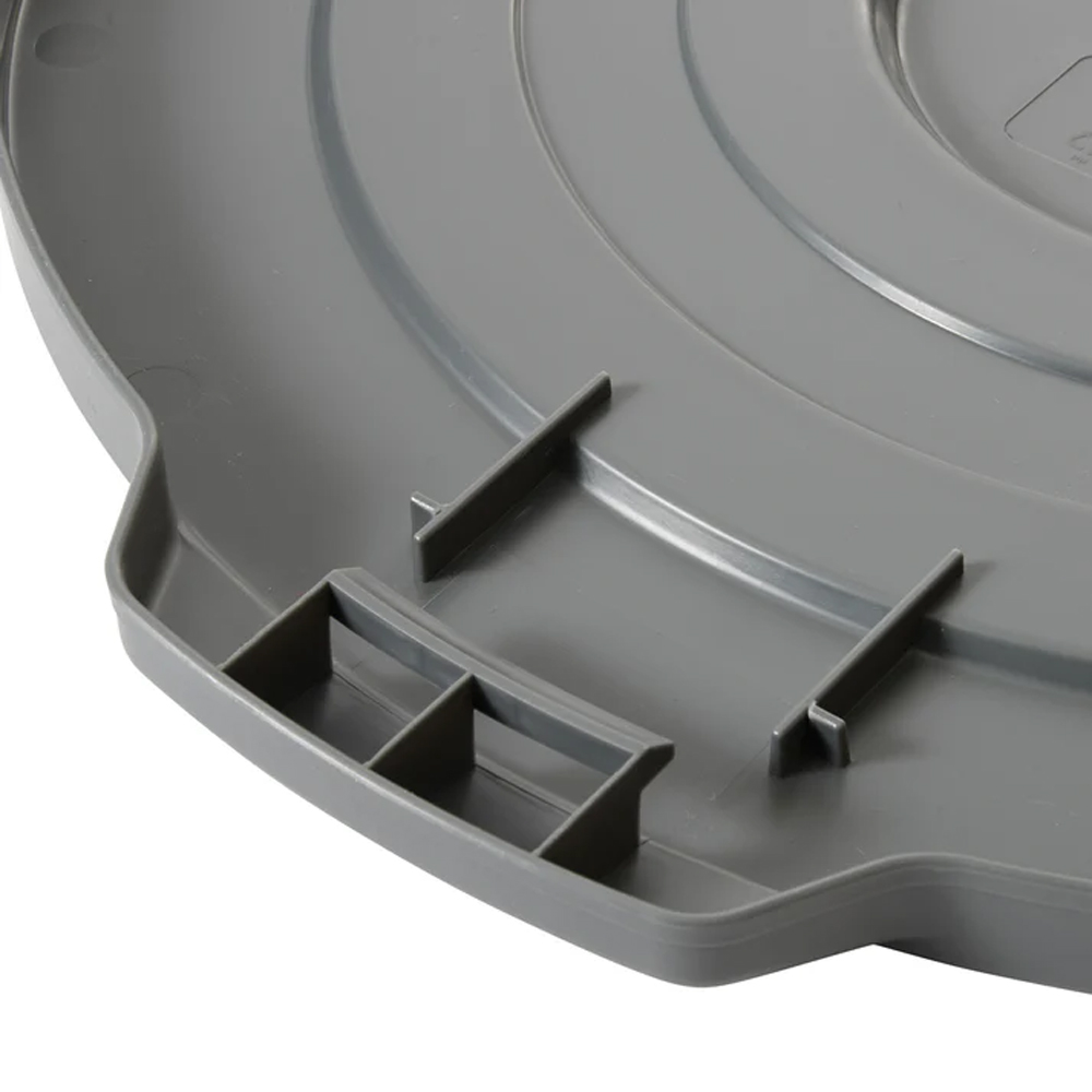 Winco Round Gray Lid for PTC-20G image 2