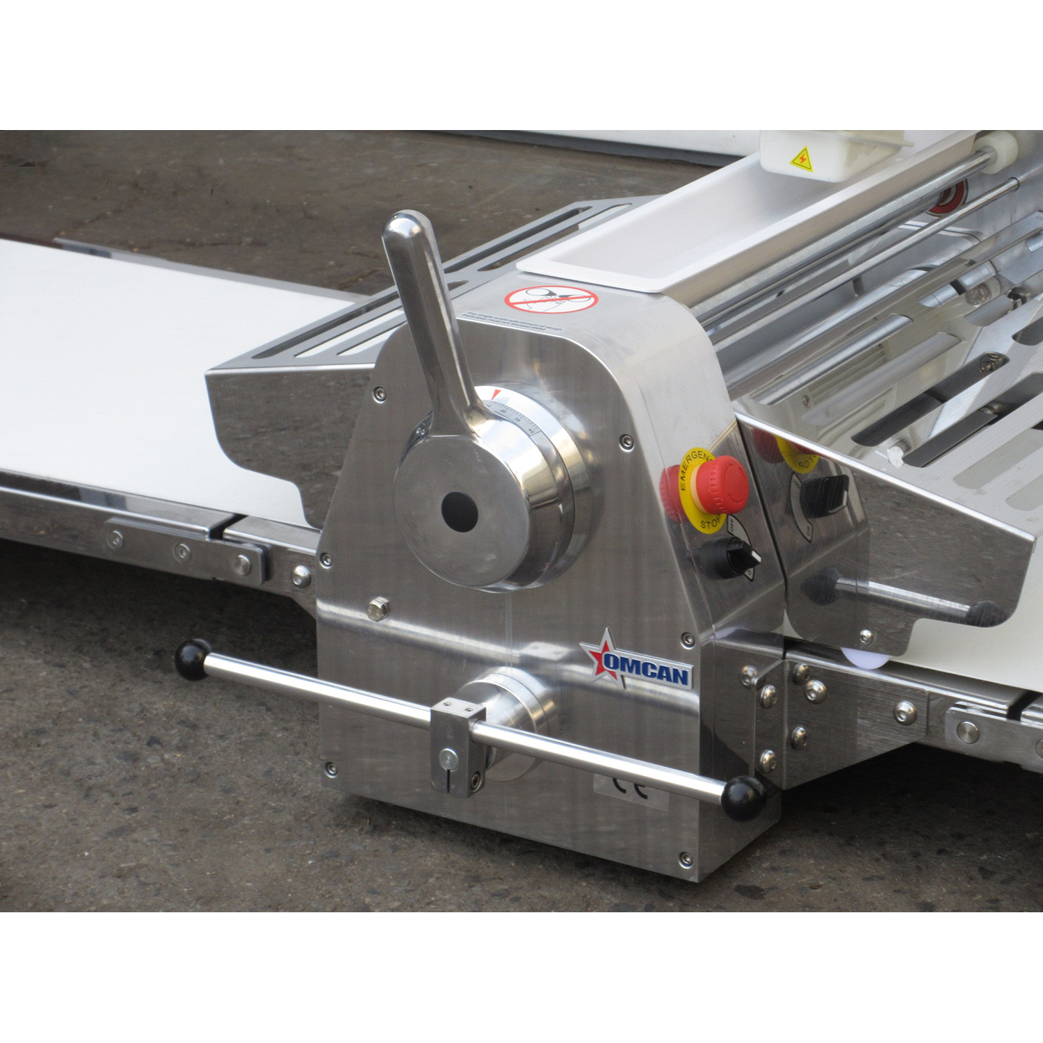 Omcan BE-CN-2083-CSC Countertop Dough Sheeter, Used Excellent Condition image 1