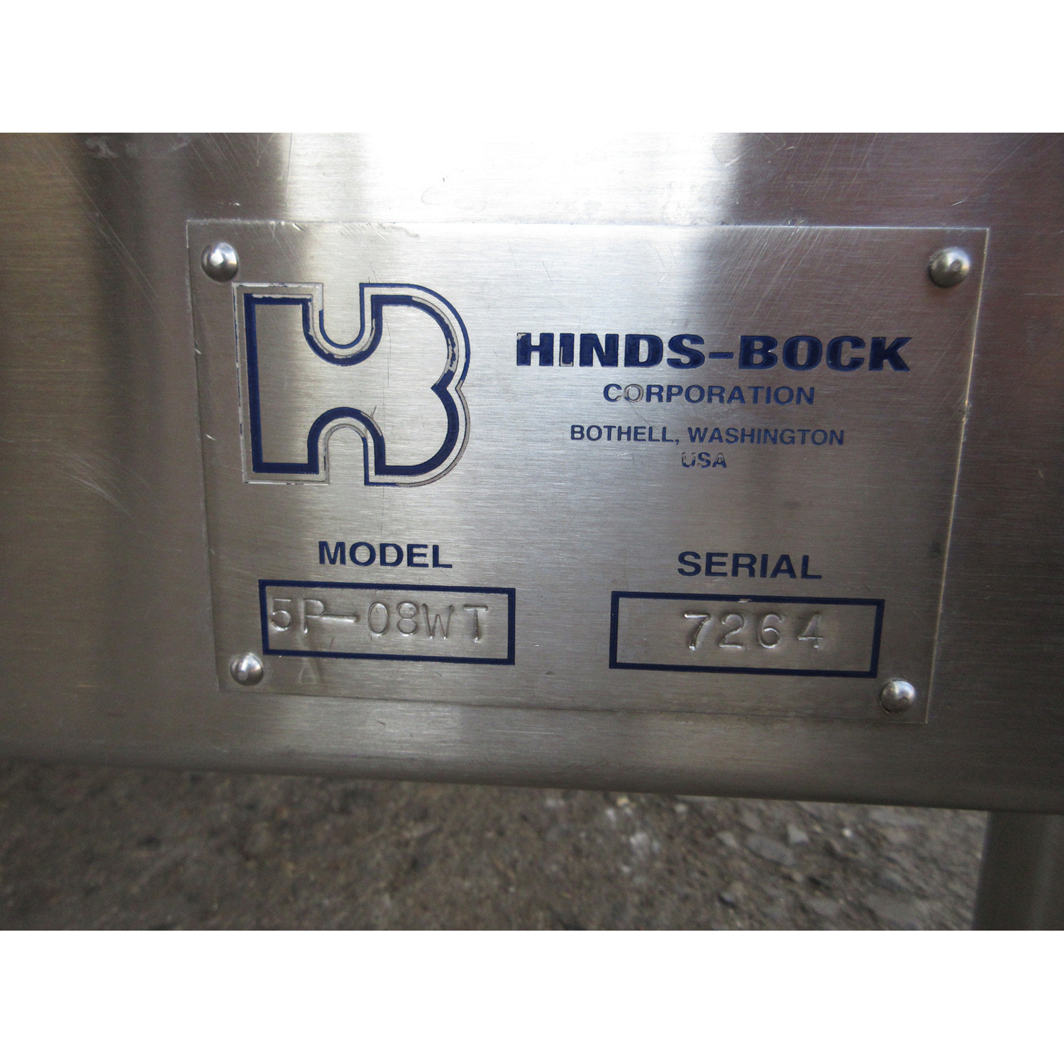 Hinds-Bock 5P-08WT Muffin Depositor, Used Excellent Condition image 5