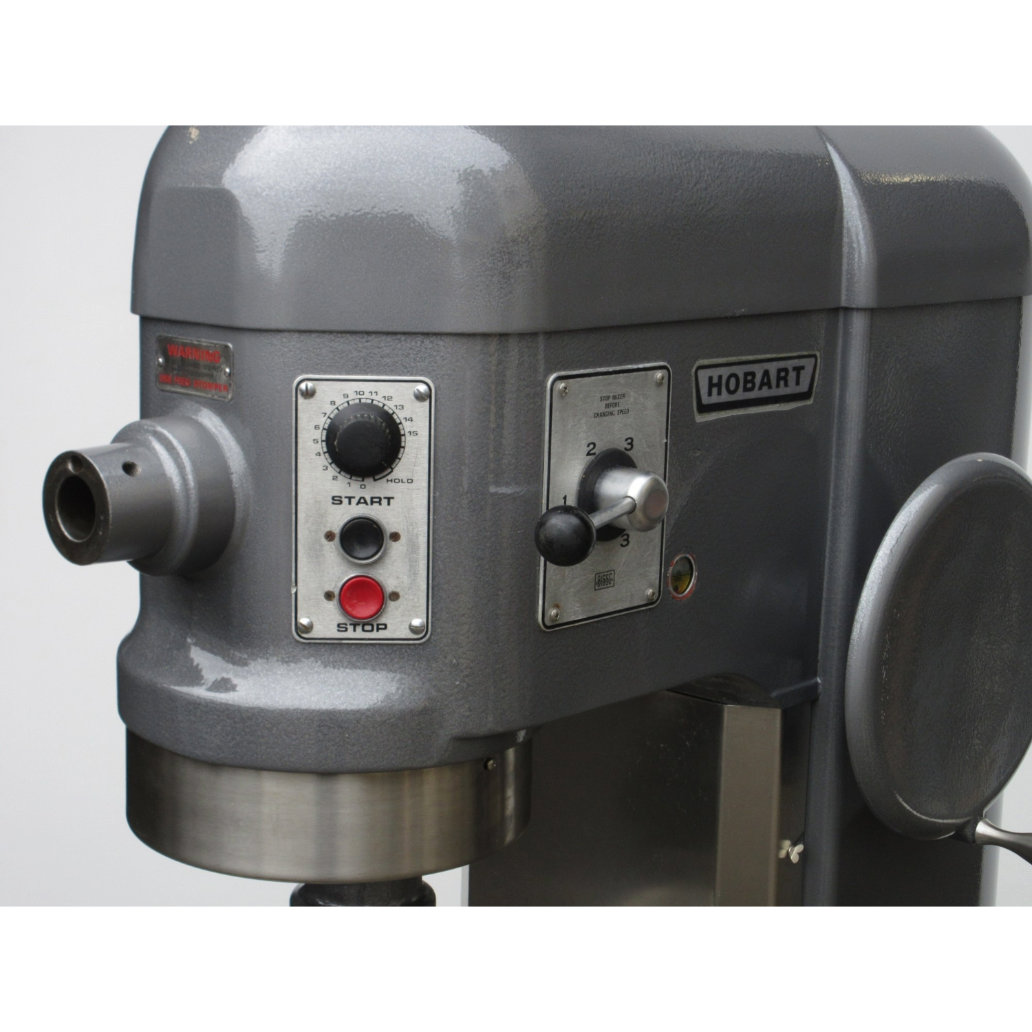 Hobart H600 60 Qt Mixer Bowl And 2 Attachments Included, Used Excellent Condition image 1