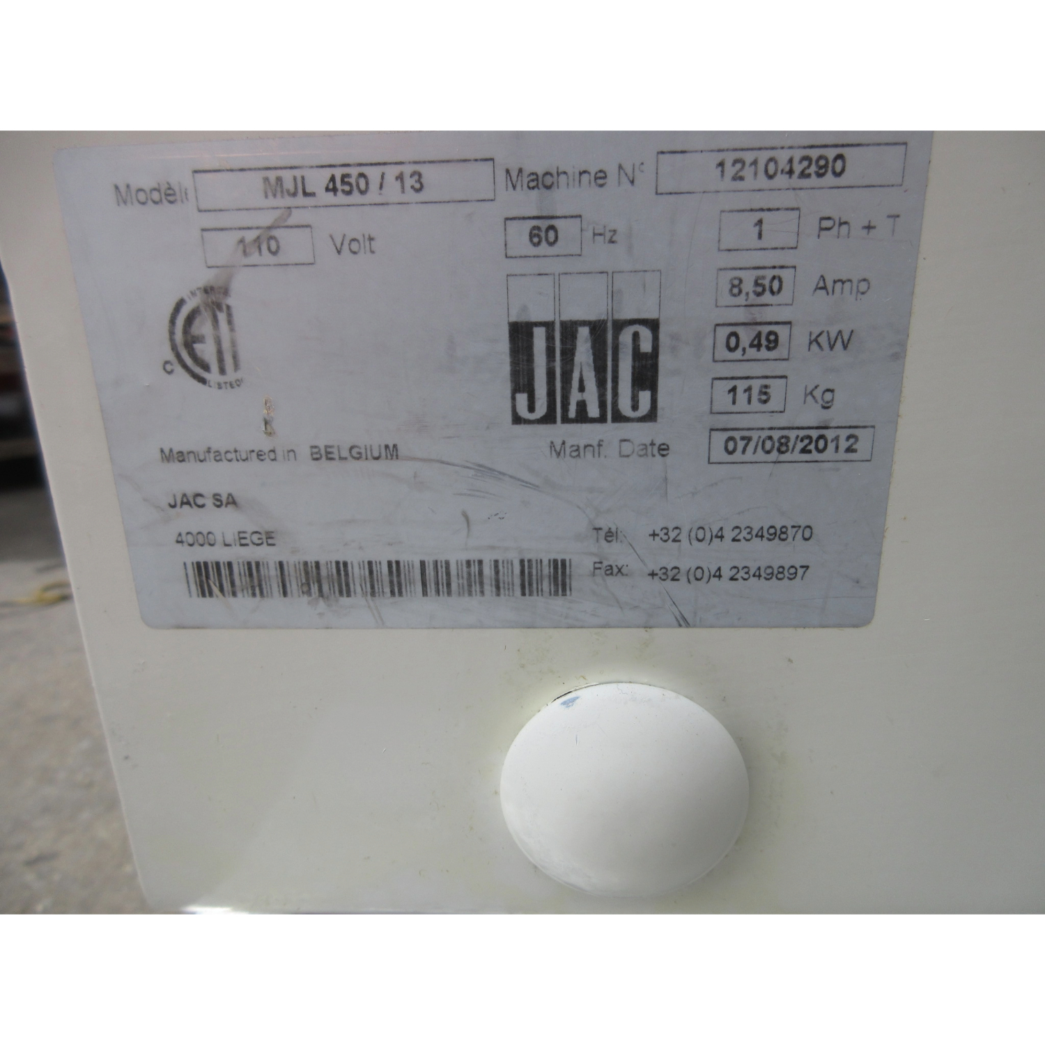 JAC MJL450-13 Bread Slicer 13mm Slices, Used Excellent Condition image 4