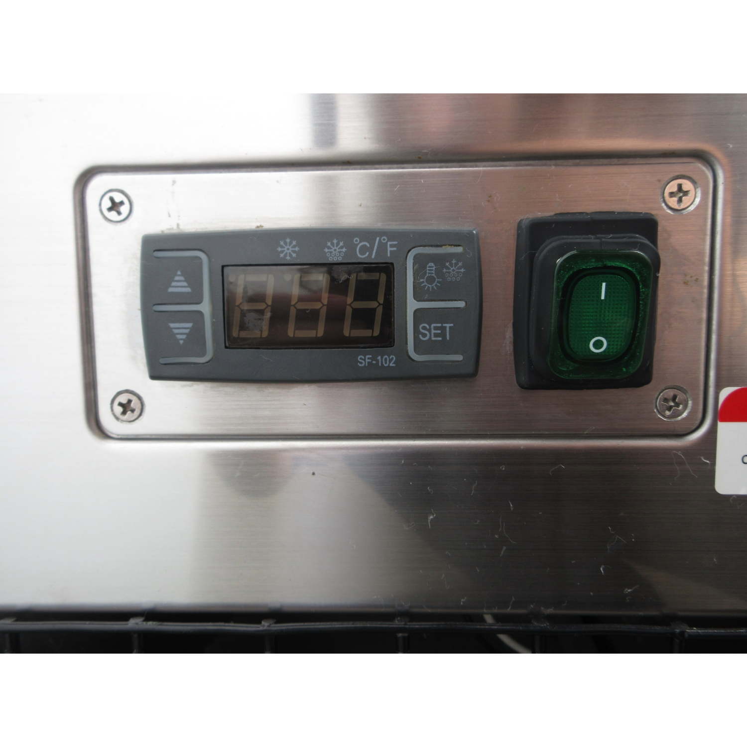 Omcan RS-CN-0471-S Square Glass Refrigerated Display Case, Used Excellent Condition image 3