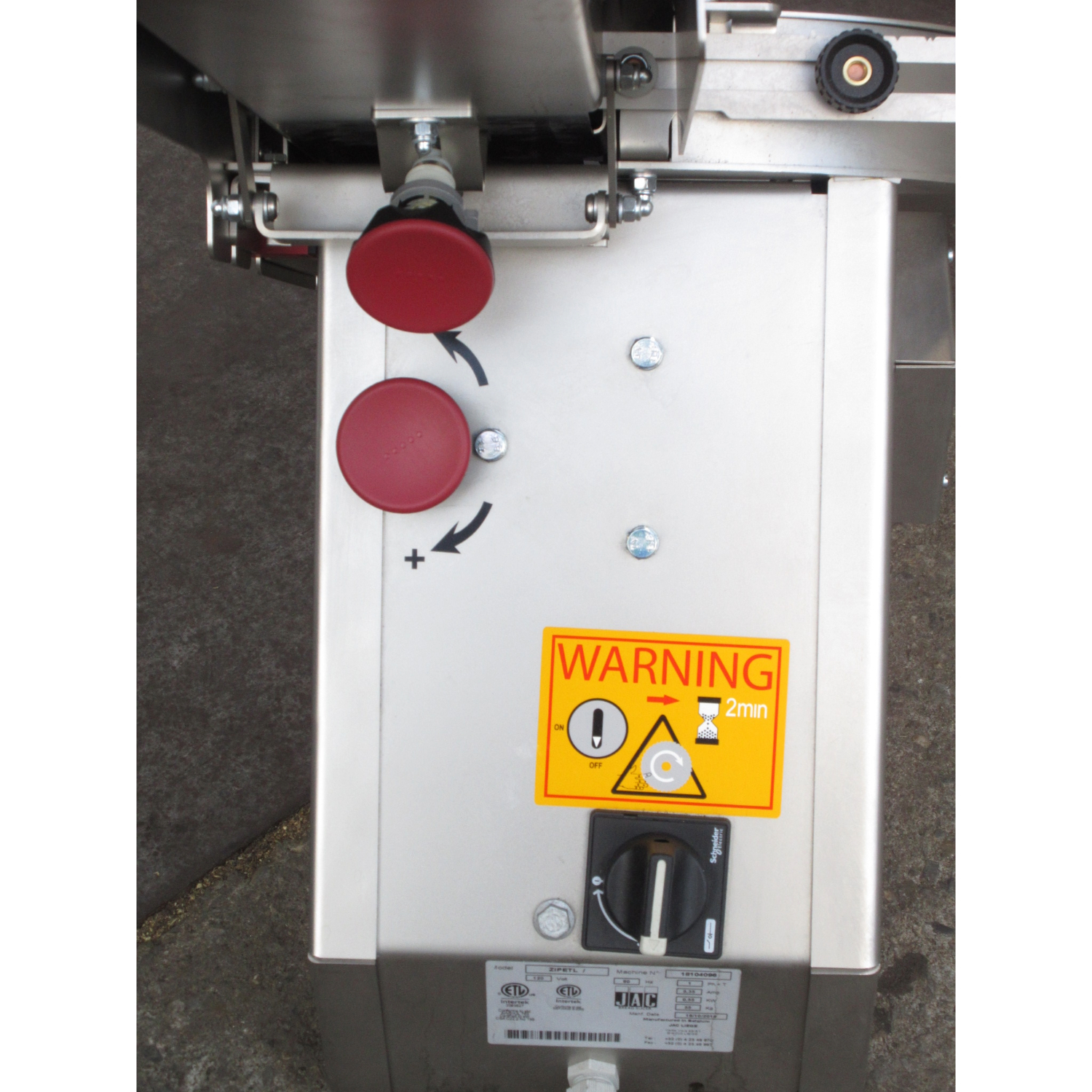 Jac ZIP-ETL Bagel Slicer, Used Excellent Condition image 3