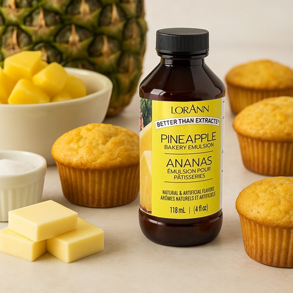 LorAnn Oils Pineapple Bakery Emulsion, 4 oz.  image 1