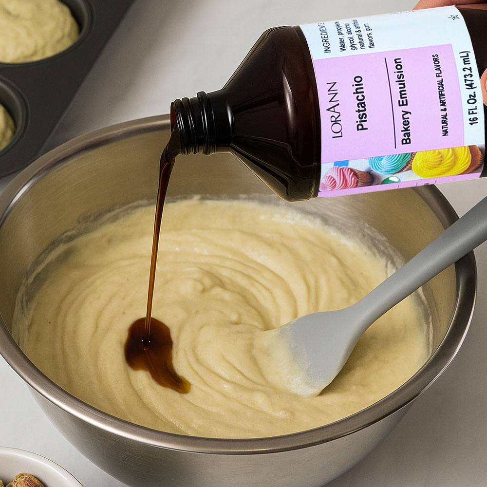LorAnn Oils Pistachio Bakery Emulsion, 16 oz. image 1