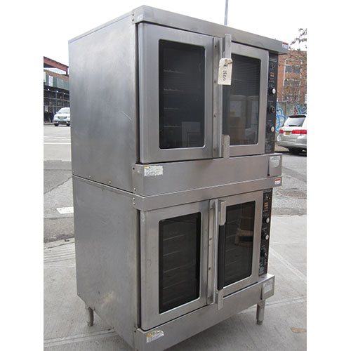 Hobart Double HGC5 Gas Convection Oven, Used, Excellent Condition image 2