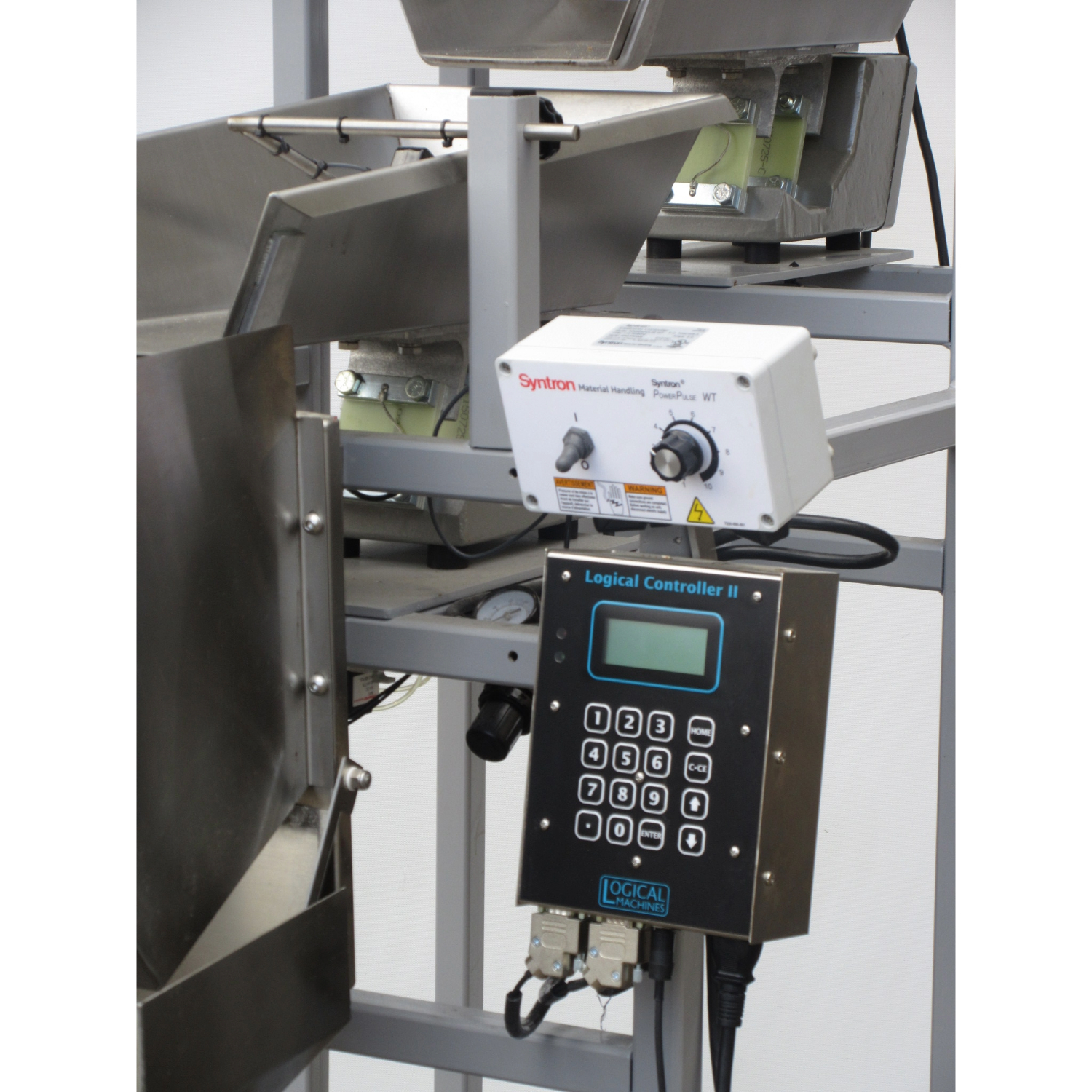 Logical S-6 Semi-Automatic Scale Vibrator Feeder, Used Excellent Condition image 2