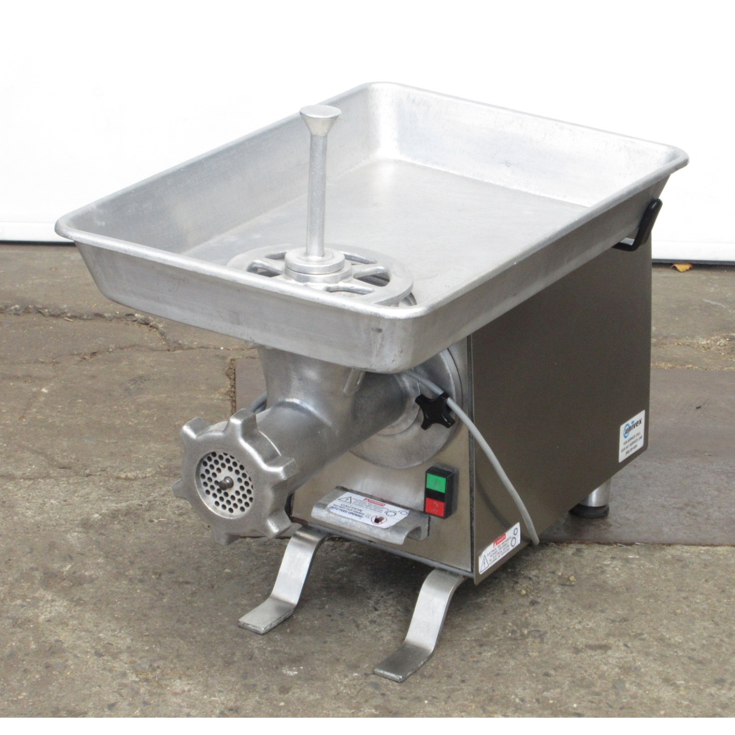Univex MG22 Countertop 1 HP Meat Grinder, Used Excellent Condition image 1
