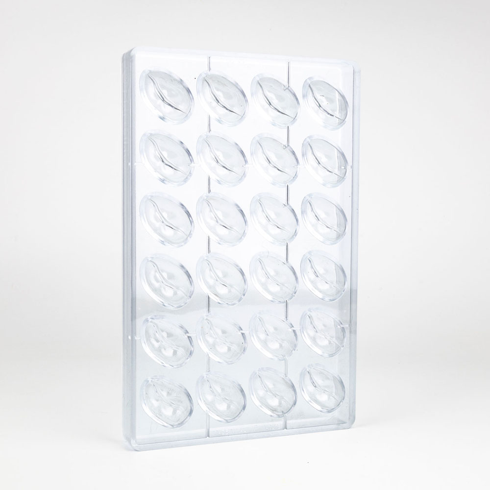 Martellato Coffee Bean Polycarbonate Chocolate Mold, 24 Cavities image 3