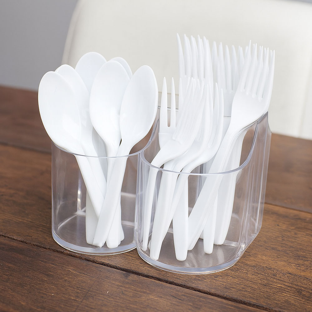 Heavy Duty Plastic Cutlery Caddy image 1