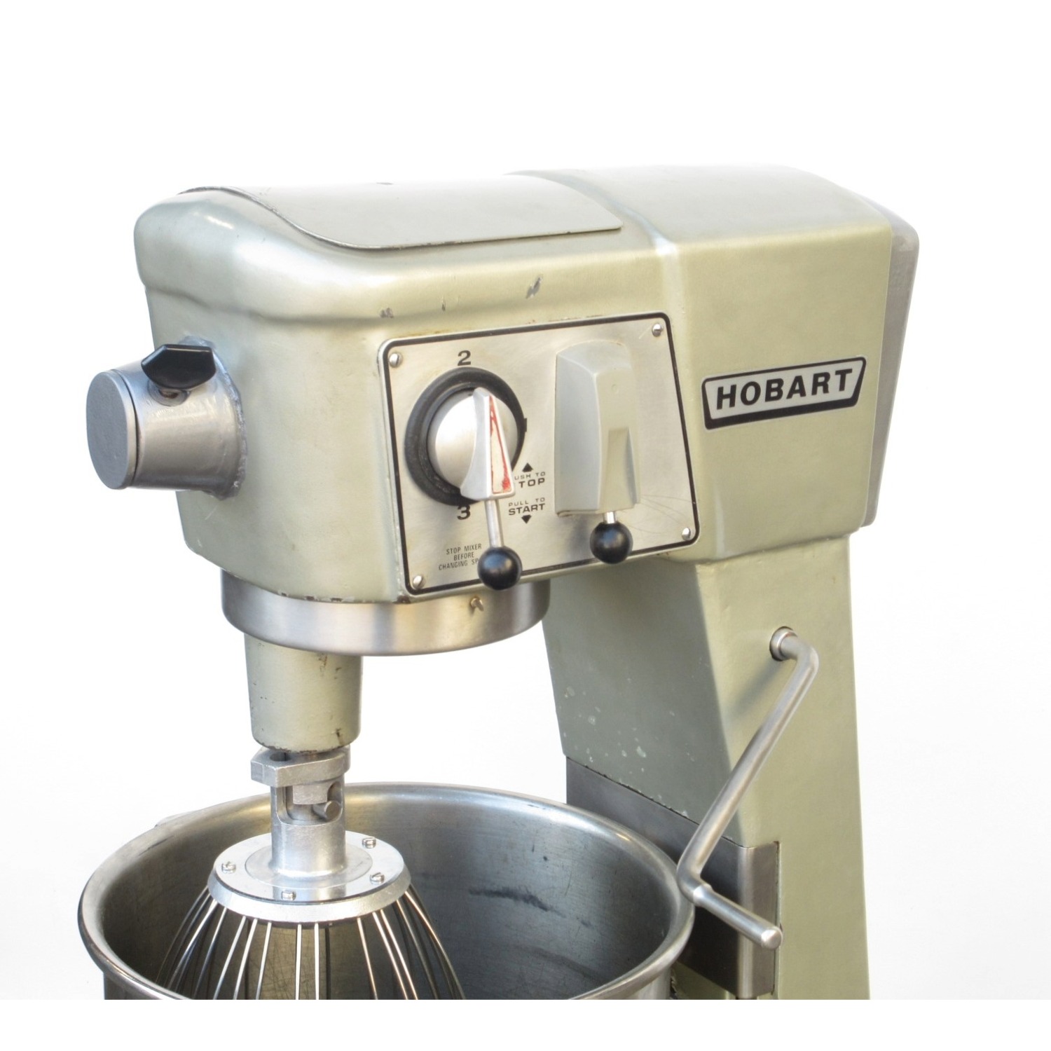 Hobart D300 Mixer 30 Qt, Bowl And 2 Attachments Included, Used Excellent Condition image 2