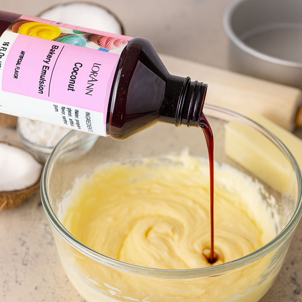 LorAnn Oils Coconut Bakery Emulsion, 16 oz. image 1
