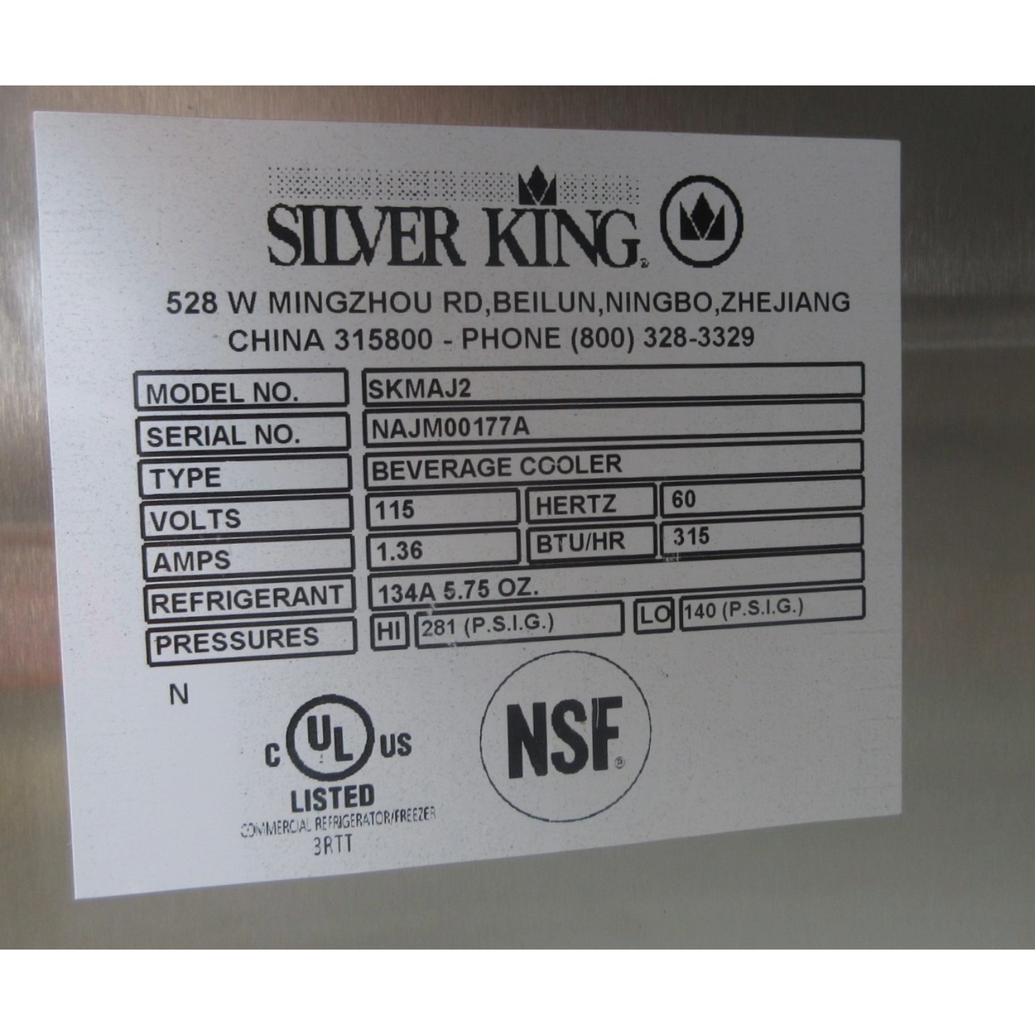 Silver King SKMAJ2 Milk Dispenser 2 Valve, Used Excellent Condition image 3