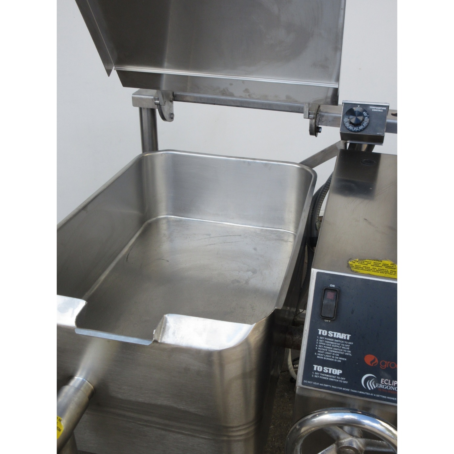 Groen BPM-15G 15 Gallon Braising Pan, Used Excellent Condition image 3