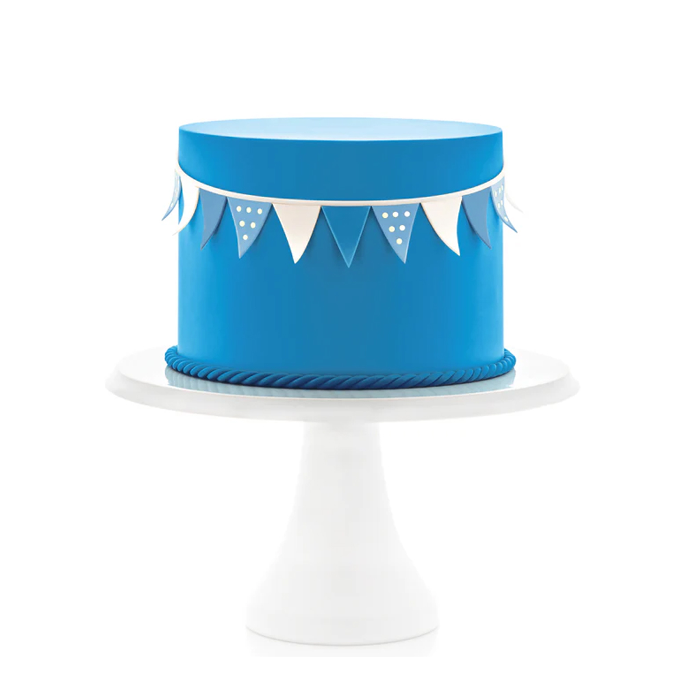 Satin Ice Blue Vanilla Fondant, 2 Lbs image 1