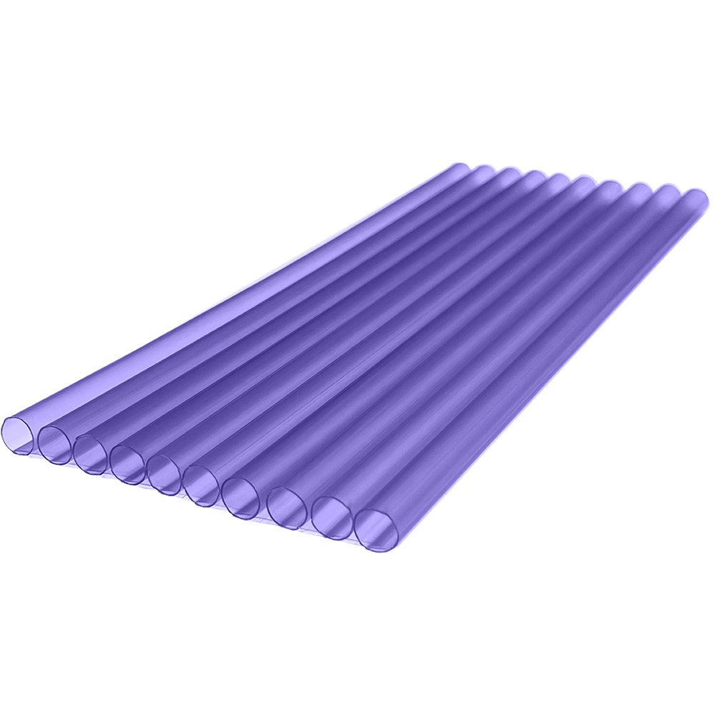 O'Creme Large Purple Dowels, 12" x 1/2" - Pack of 7 image 1