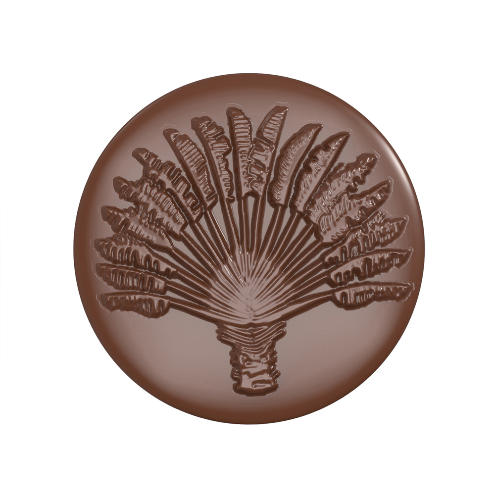 Chocolate World Travellers Tree Praline Polycarbonate Chocolate Mold, 21 Cavities image 1