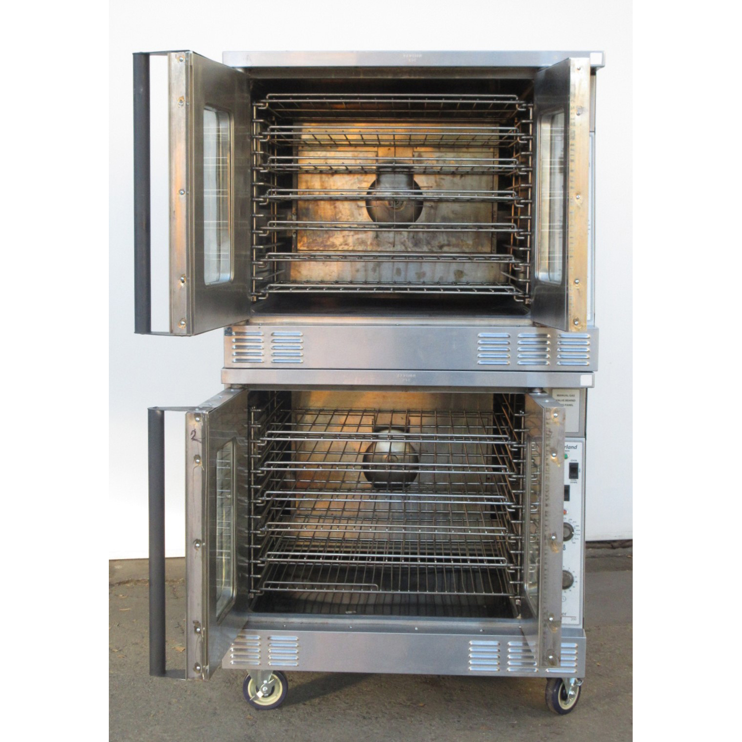 Garland MCO-GS-10S Natural Gas Double Deck Convection Oven, Used Excellent Condition image 1