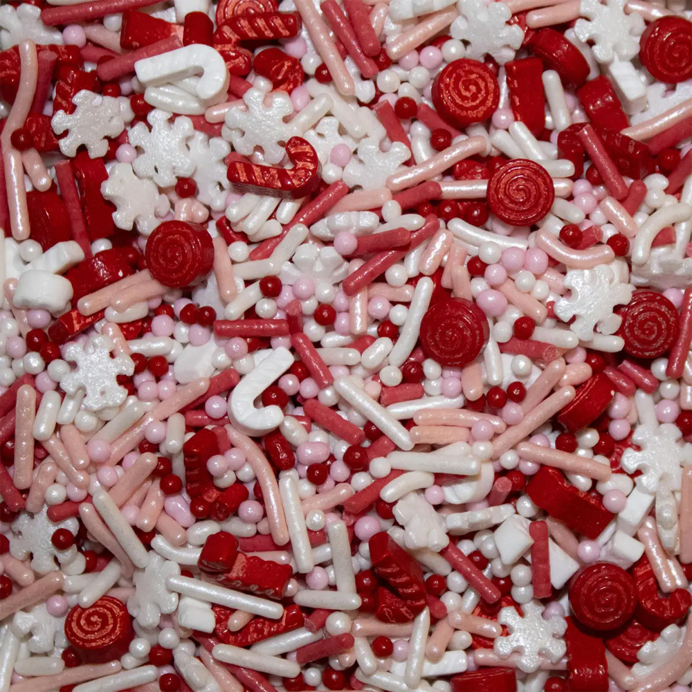 Wilton Candy Cane Sprinkle Mix, 3.7 oz. image 1