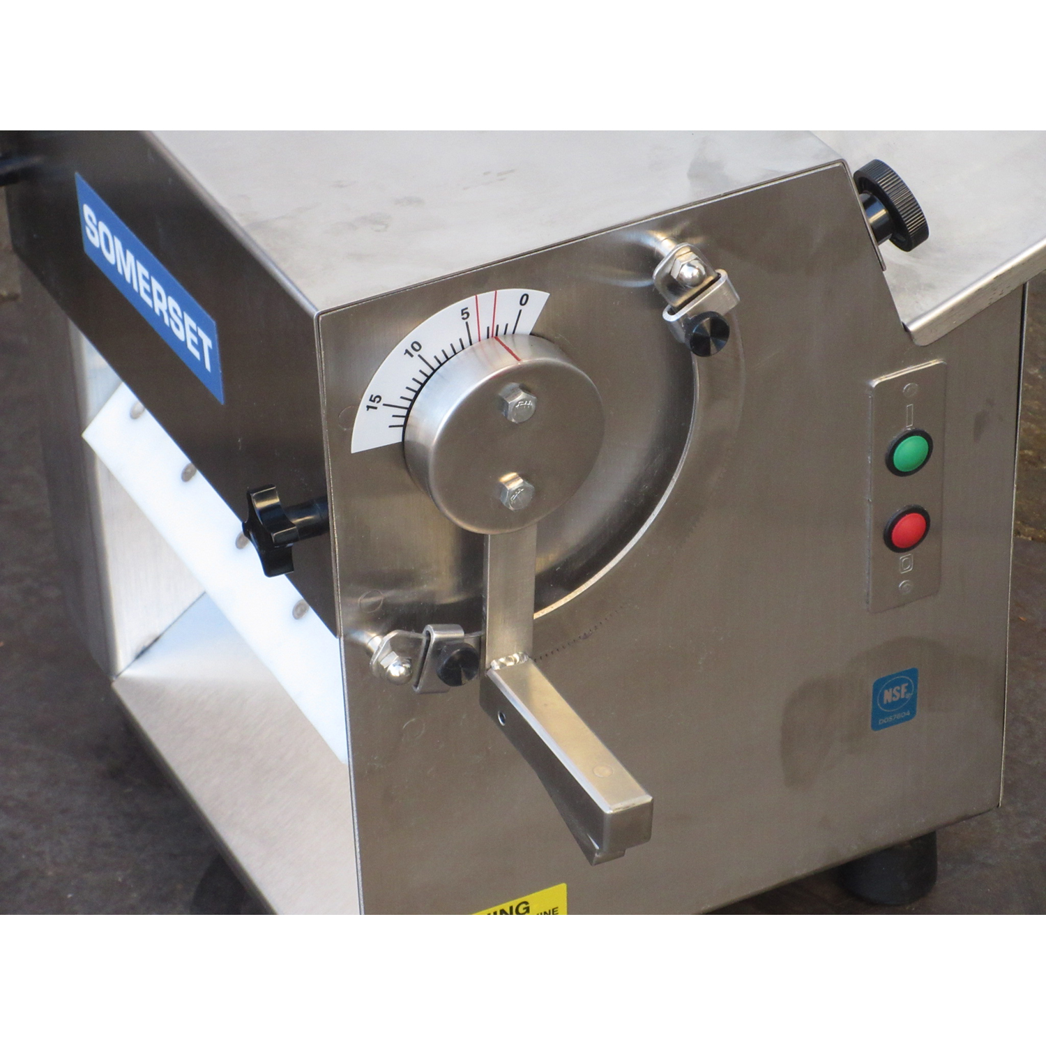 Somerset CDR-100P Table-Top Dough Sheeter, Used Excellent Condition image 2