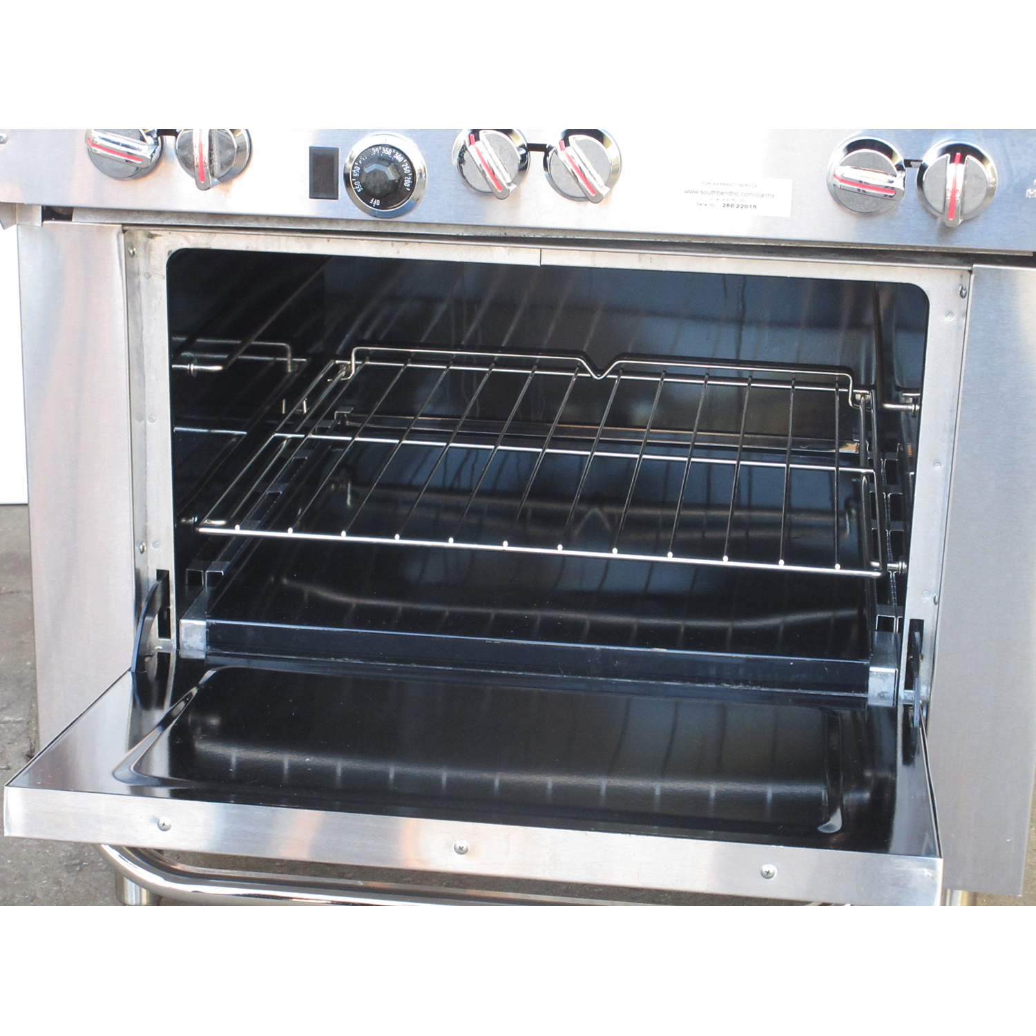 Southbend S36D 6-Burner Natural-Gas Range & Oven, Used Excellent Condition image 2