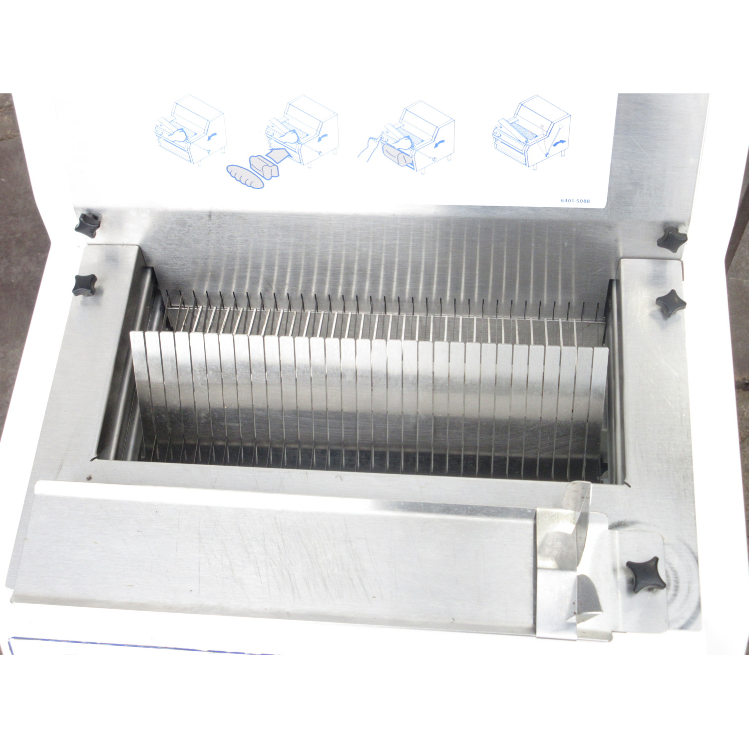 Oliver 732-N Bread Slicer 1/2" Cut, Used Excellent Condition  image 2