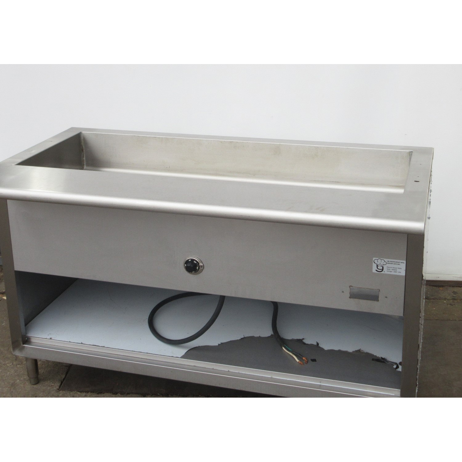 Hot Food Table 60x32, Used Excellent Condition image 1