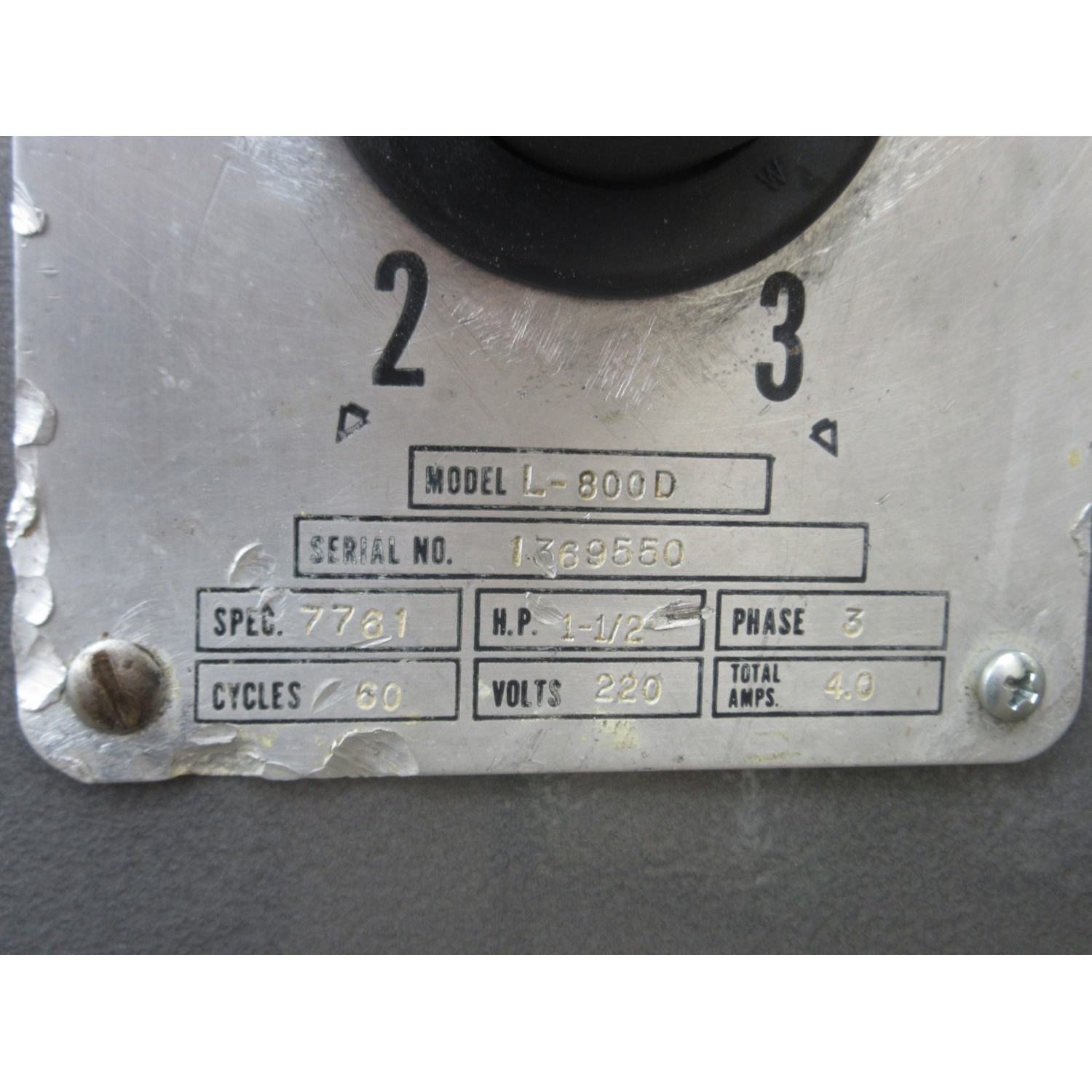 Hobart L800 80 Qt Mixer, Bowl And 2 Attachments Included, Used Excellent Condition image 2