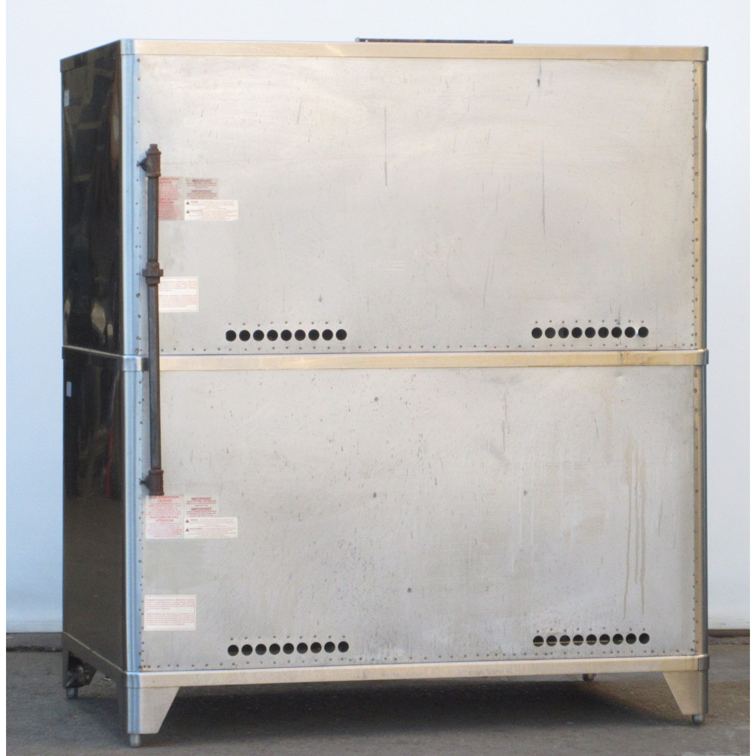 Blodgett 981/981 Double Deck Gas Pizza Oven, Used Excellent Condition image 1