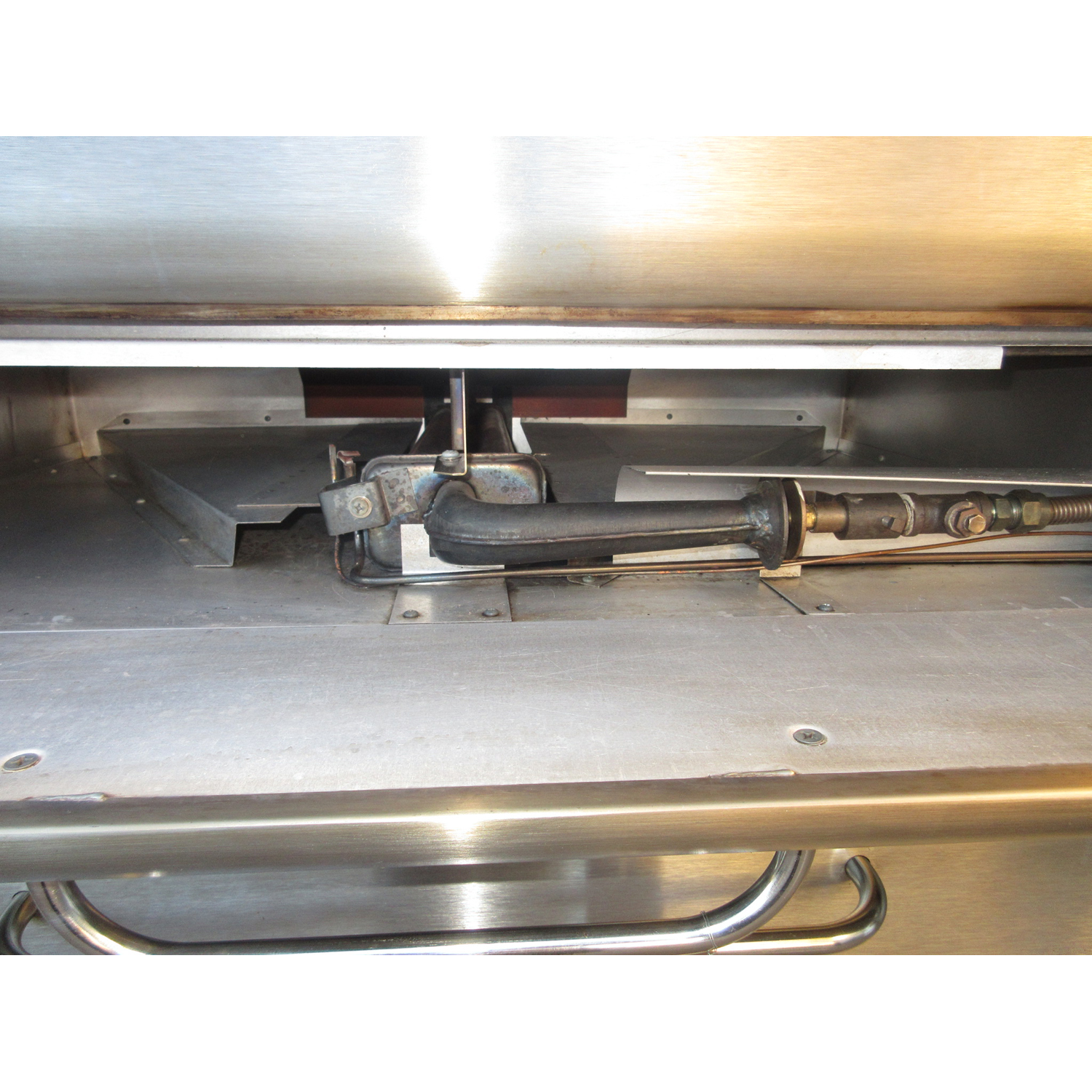 Blodgett 981/981 Double Deck Gas Pizza Oven, Used Excellent Condition image 4