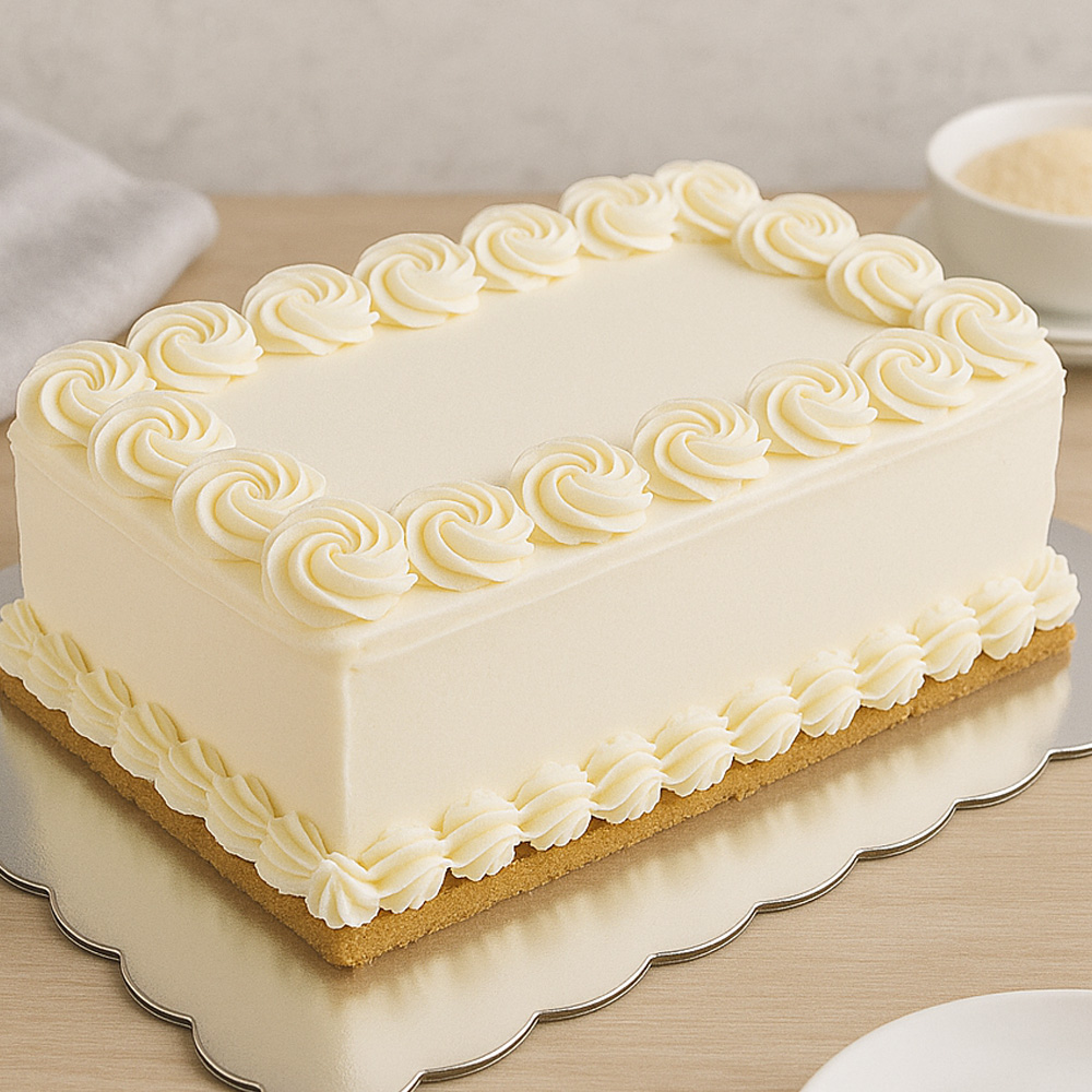 O'Creme Silver Scalloped Log Cake Boatd, 11.25" x 6.5" - Pack of 25 image 2