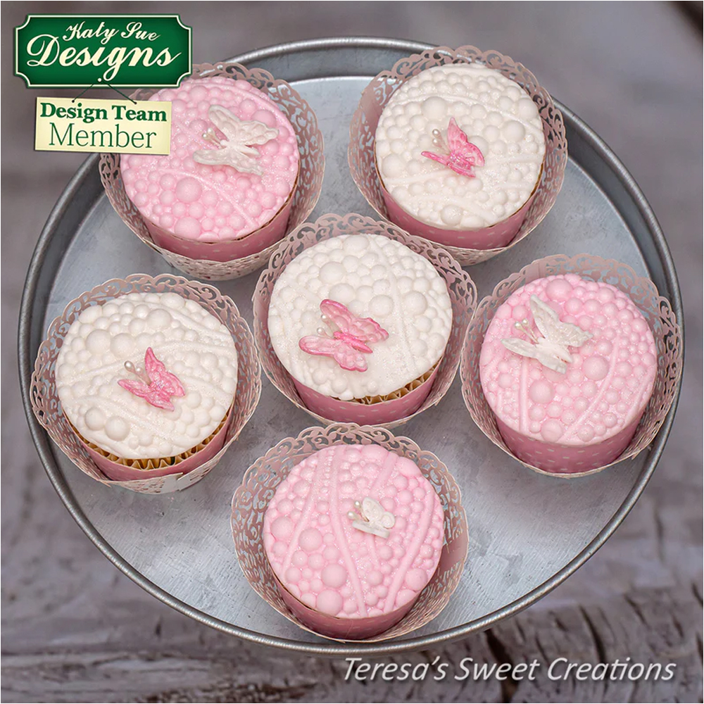 Katy Sue Bubbles & Pearls Silicone Fondant Mold image 3