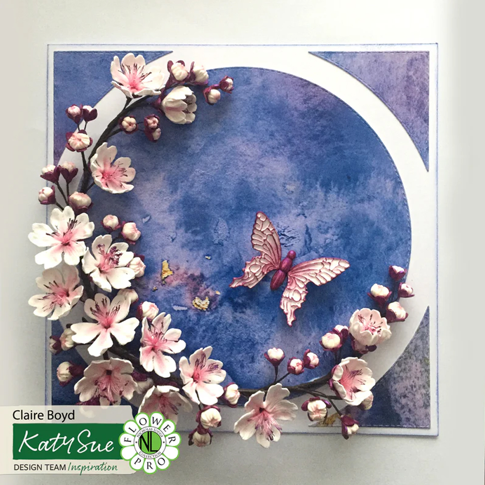 Katy Sue Butterfly Trio Silicone Fondant Mold image 3