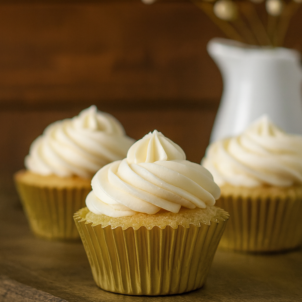 O'Creme Gold Mini Foil Cupcake Liners, 1.25" Diameter - Pack of 500 image 1