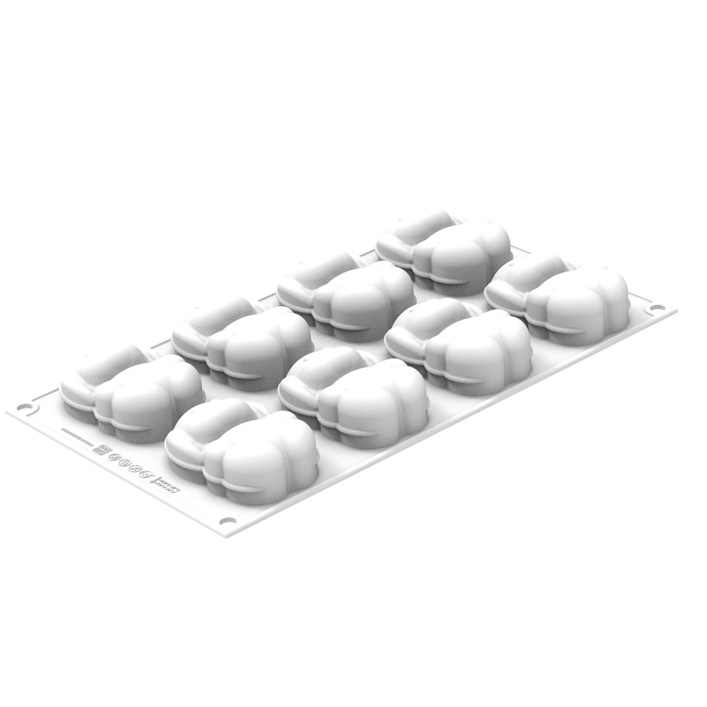 Silikomart RABBIT 70 Silicone Mold, 8 Cavities image 1