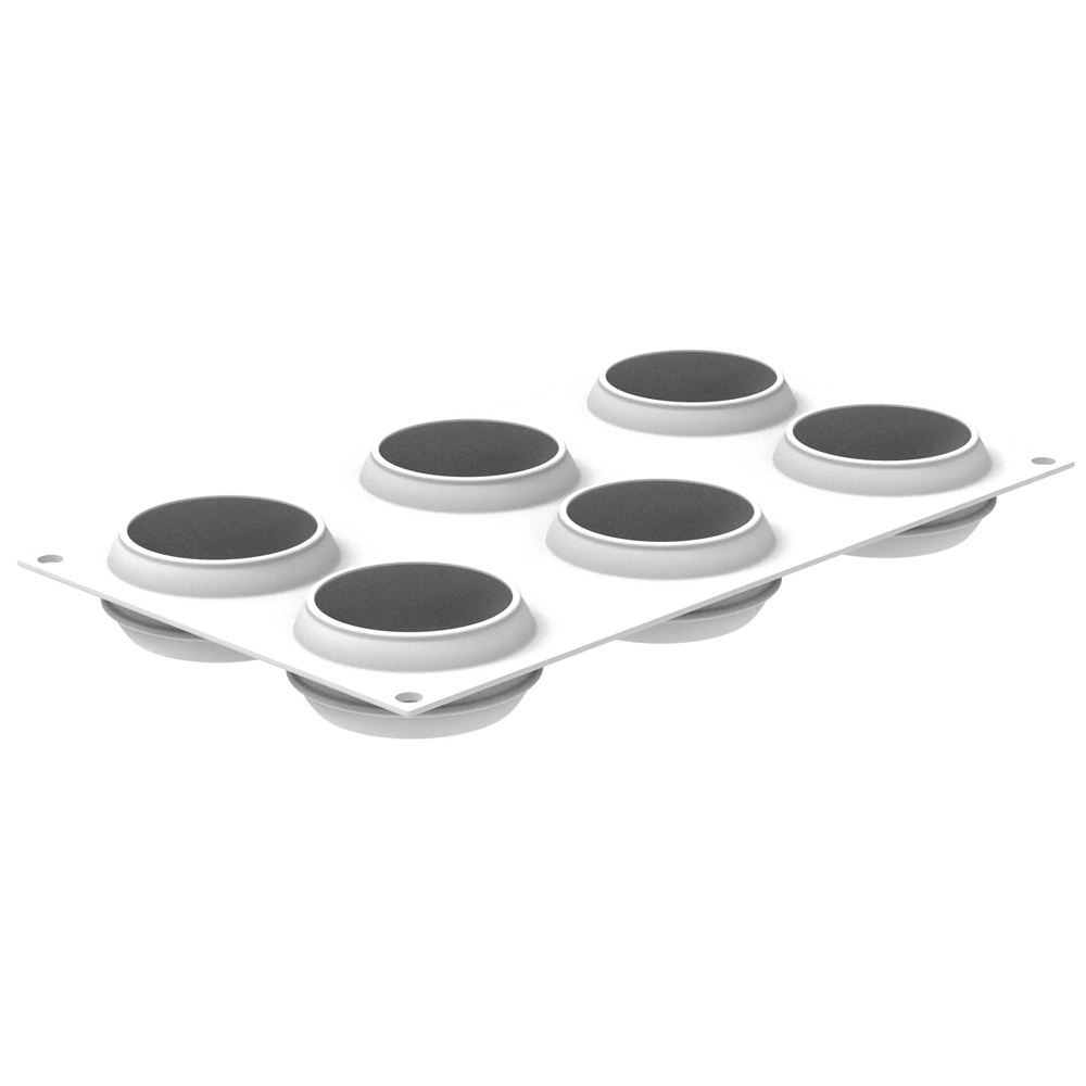 Silikomart SLICE OF CITRUS 100 Silicone Mold, 6 Cavities image 1