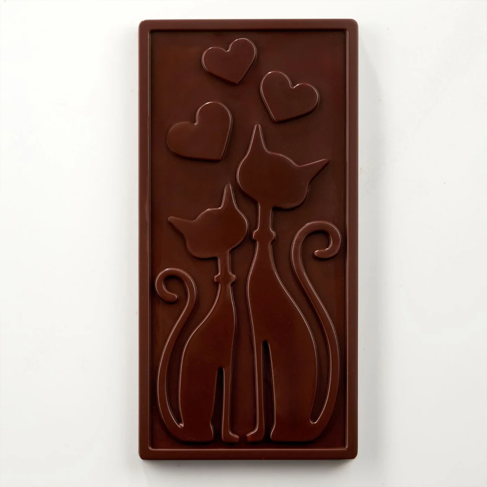 Pavoni Polycarbonate MINOU Chocolate Bar Mold, 3 Cavities image 3