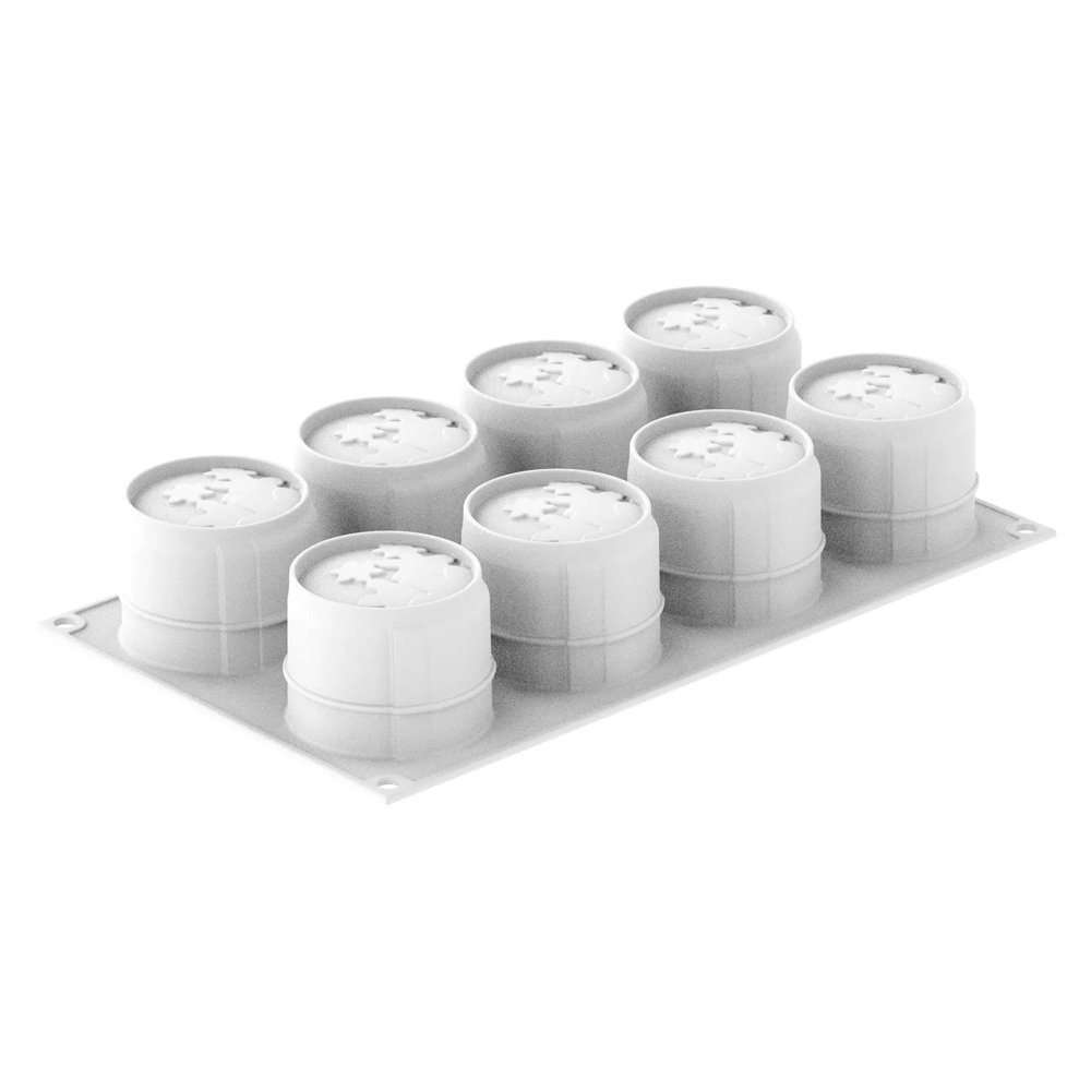 Silikomart ANTEA 130 Silicone Mold, 8 Cavities image 1